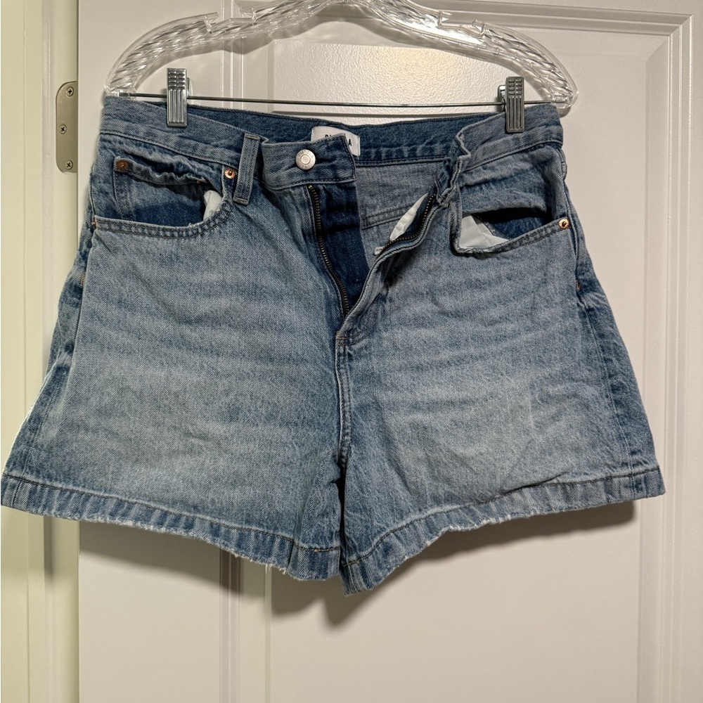 Pistola Light Blue Jean Shorts